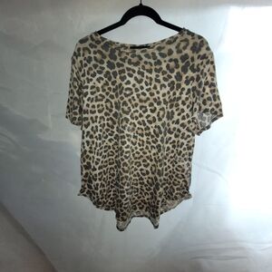 Leopard Print T Shirt